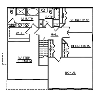 The Hampton Floor Plan | Smithbilt Homes