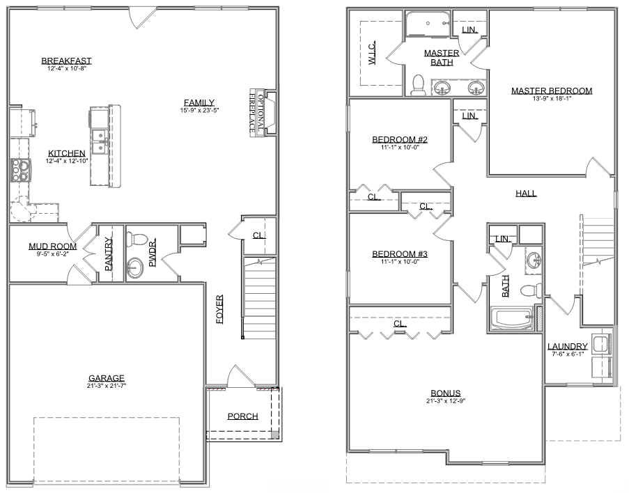 Inspire Floor Plans | Smithbilt Homes