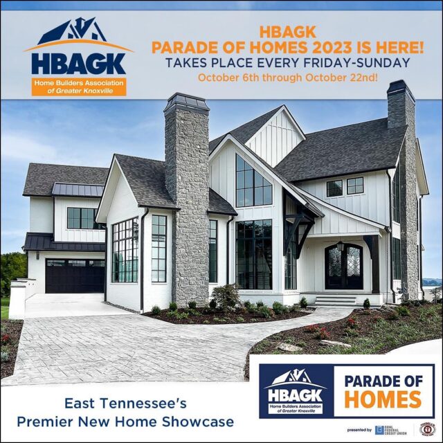 🏡🎉 Exciting News! It's that time of year again. The Parade of Homes starts this weekend! 
Smithbilt has 5 Parade Homes, each with its unique charm and style. Whether you're a homebuyer in today's market, or simply looking for in the future, you won't want to miss this year’s Parade. 

🗓️ When: Starting this Friday, Saturdays, and Sundays
🕛 Time: Noon to 5pm

See you there! 🏠❤️ #ParadeOfHomes Home Builders Association of Greater Knoxville National Association of Home Builders #ThePreserveAtOakRidge The Preserve at Oak Ridge #thefarmatriverbendbysmithbilt #honeyoaksbysmithbilt #haydenfarmsbysmithbilt #themeadowsatshannonvalley