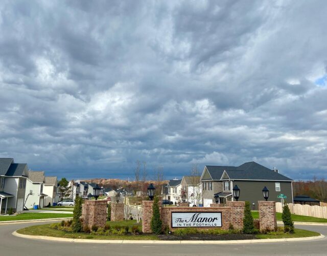 Showing at the Manor of the Foothills today - crazy skies! #nofilter