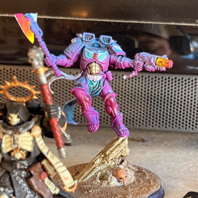 WIP Dante! heresyforhereticsau thank you for the inspiration!
Can’t wait to get old boy done!
.
.
.
.
.
.
.
.
.
.
.
.
.
.
.
.
.

.
.
.
#synthwave #synthwaveart #dante #bloodangels #warhammer #warhammer40k #warhammerbases #minipainting #minioaintings #blue #orange #red #magenta #heresy #horusheresy #workinprogress #thepreserveatoakridge #blender #spacemarines #custodes #aeldari #melta #weird #weirdart #off #not #vape